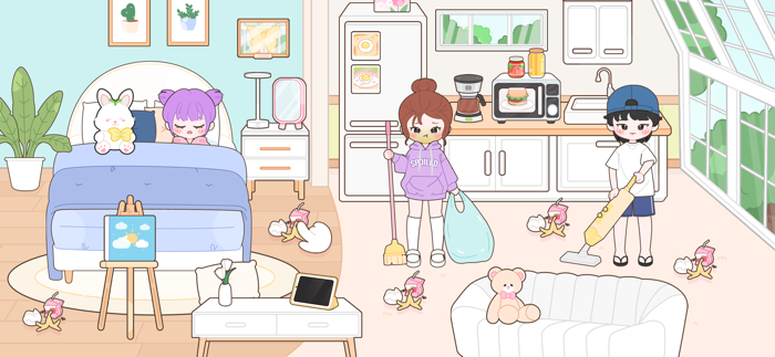 Cozy Doll House Deco Dress up