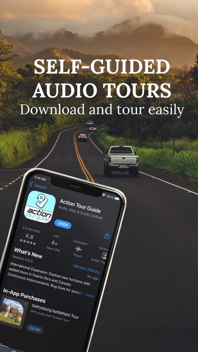 Action Tour Guide - GPS Tours Screenshot