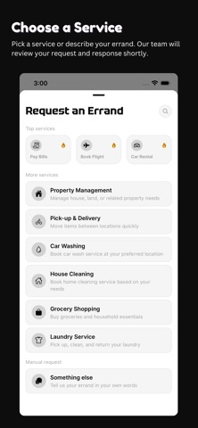 Light Errand: Everyday Help iPhone screenshot