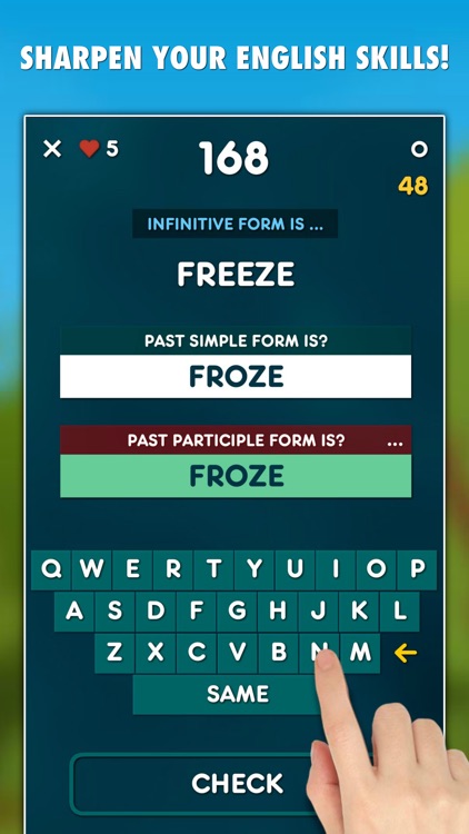 Irregular Verbs Test