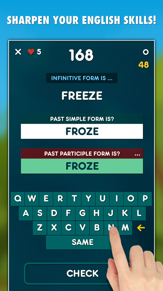 #2. Irregular Verbs Test (iOS) 由: Michal Sajban