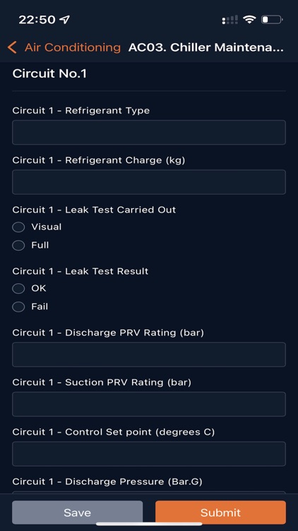 Engineering Forms