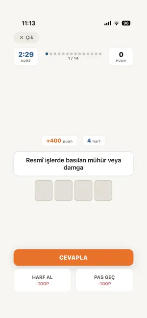 HECE: Türkçe Kelime Oyunu screenshot 2
