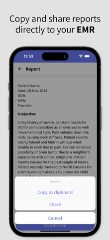Medocs - AI Medical Scribe screenshot