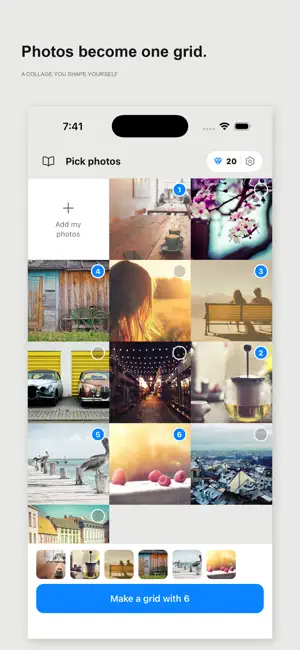 Jogak - Photo Grid Collage screenshot 1