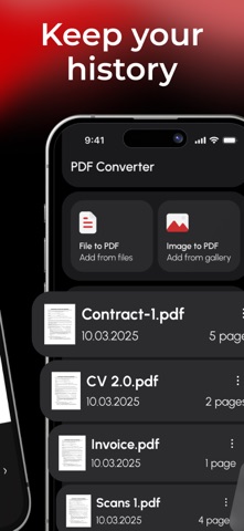 PDF Converter, Editor: Convert Screenshot 2 of 4