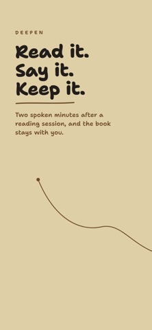 Deepen: Book Notes by Voice Screenshot 1 of 7