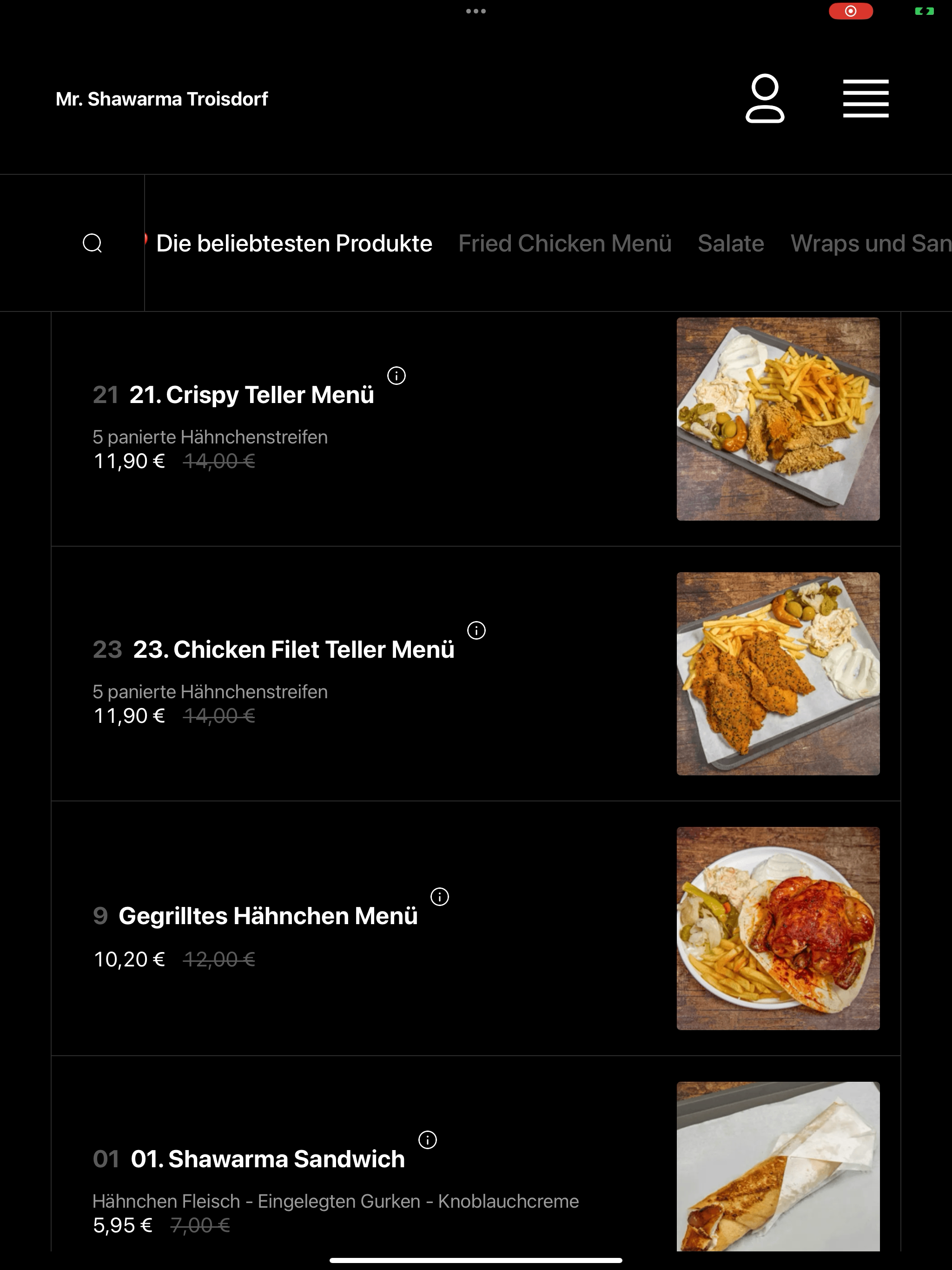 Mr. Shawarma Troisdorf screenshot 12