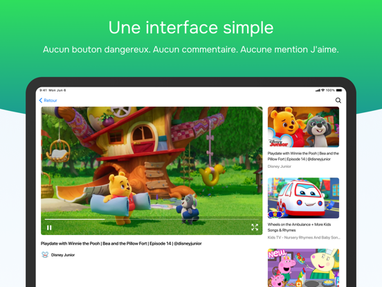 Screenshot #5 pour Kids TV: les vidéos sécurisé