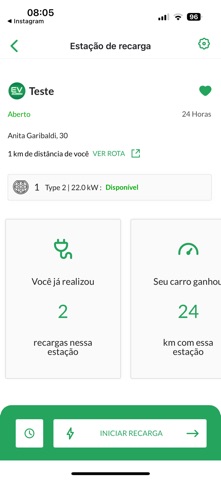 Alumbra EV Charger screenshot