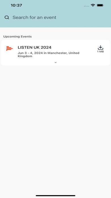 LISTEN UK 2024 Screenshot