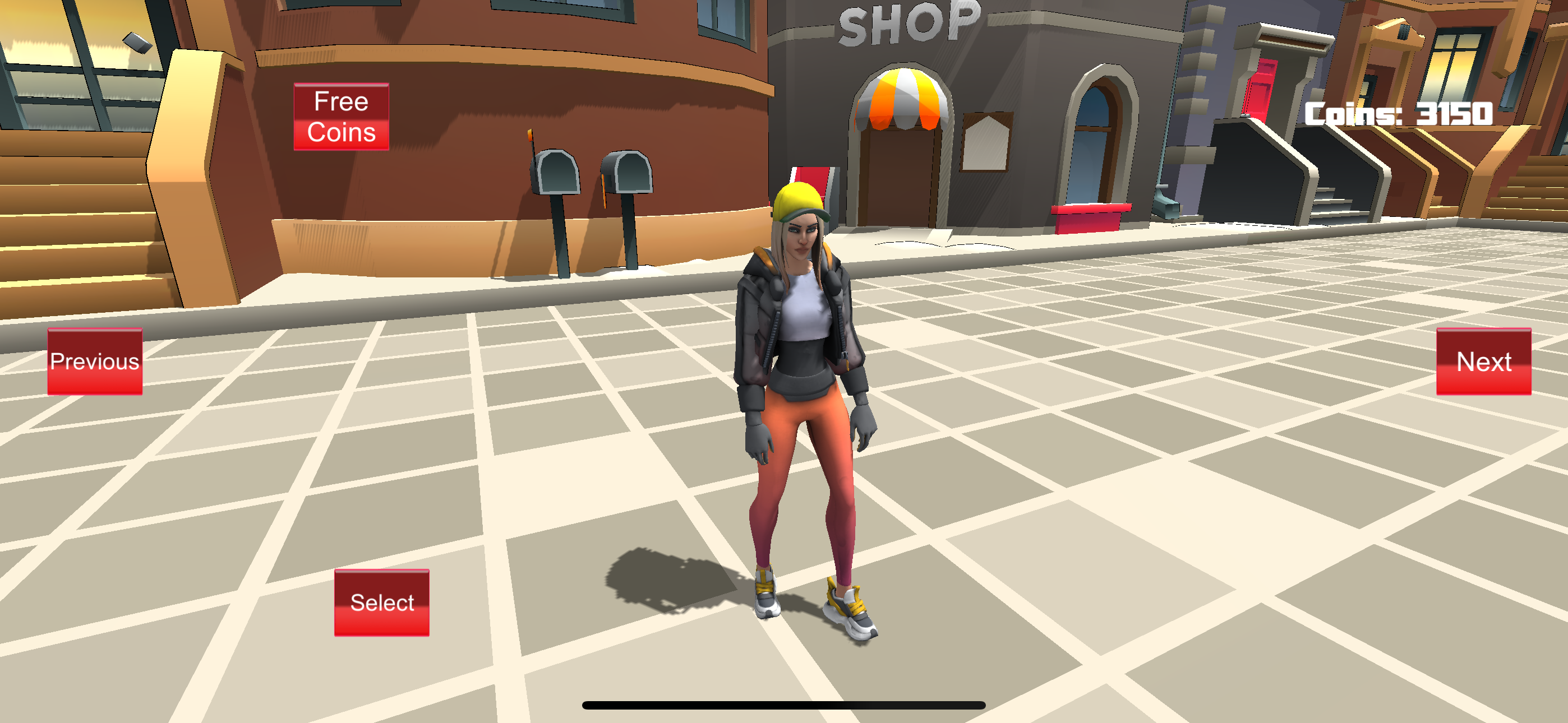 Rope Flying - Girl Super Hero screenshot 3