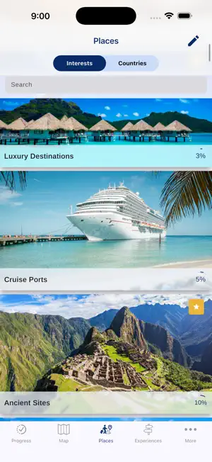 Visited: Travel Tracker & Map screenshot 3