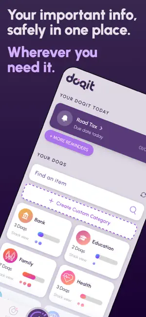 DOQIT - Life Admin, Organised screenshot 1