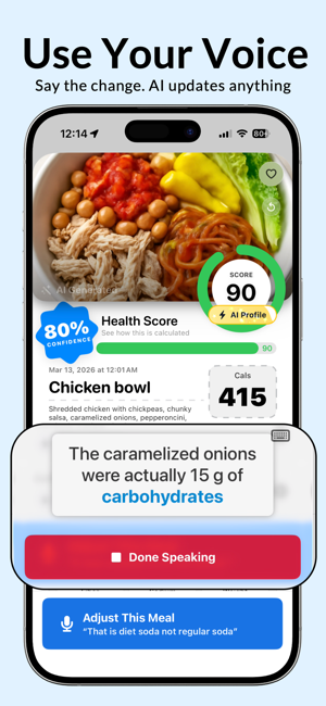 ForkYa! AI calorieëntracker screenshot