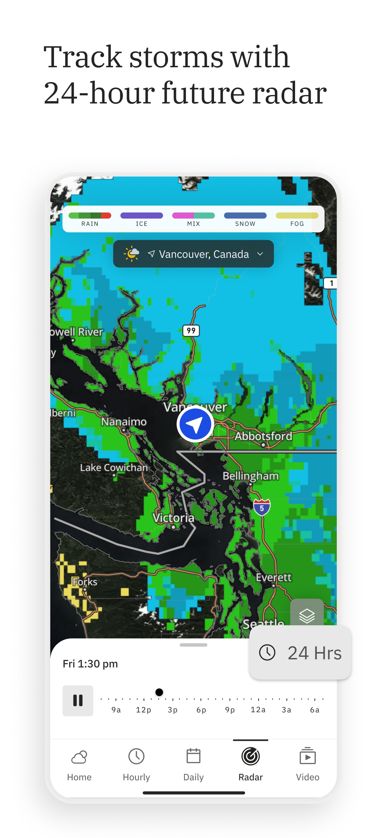 The Weather Channel - Radar 스크린샷 3