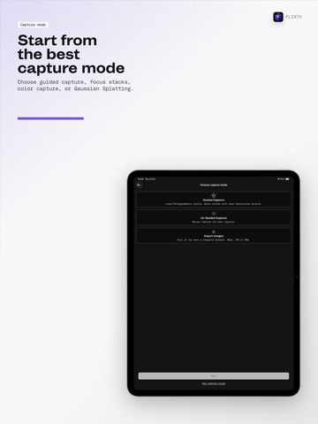 Plinth – 3D Scanner for Art iPad screenshot