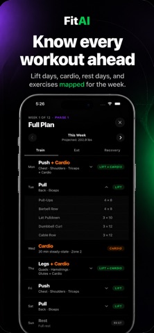 FlexPal - Fitness Coach screenshot