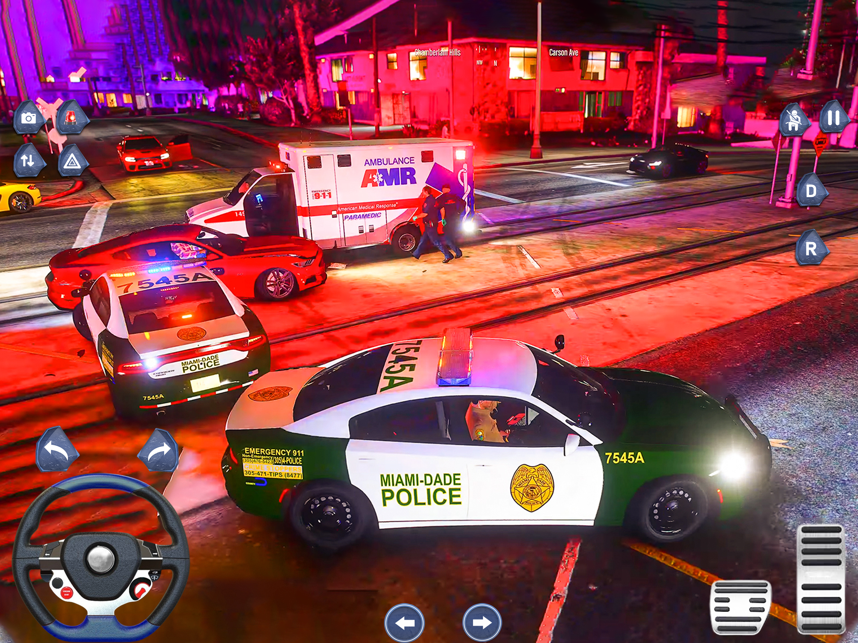 Police Car Driving Chase Games screenshot 10