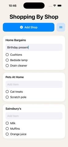 Shopping By Shop screenshot