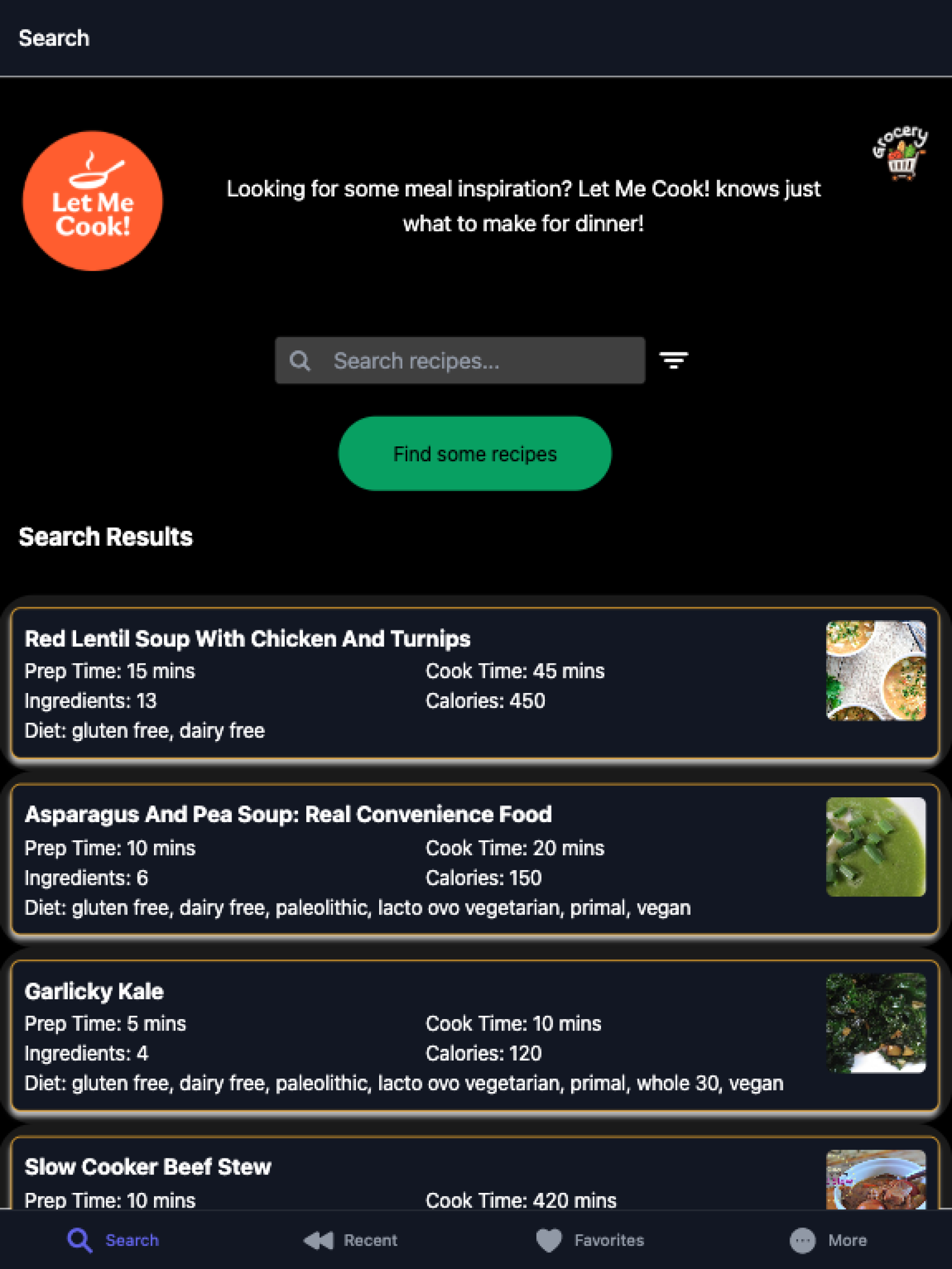 Let Me Cook! AI Recipes screenshot 10