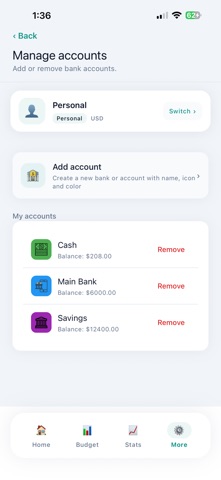 MoneySaver Budget screenshot