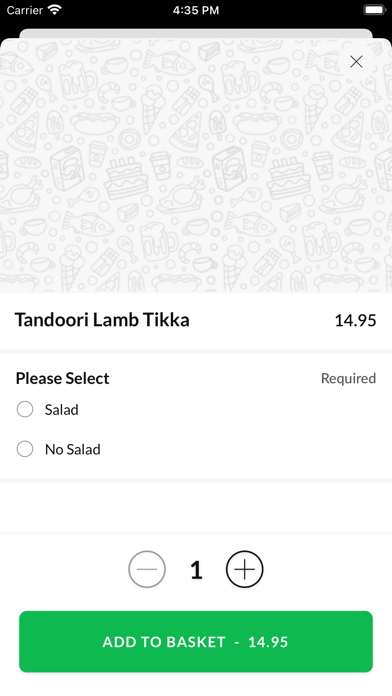 Rajas Balti Bar, Screenshot