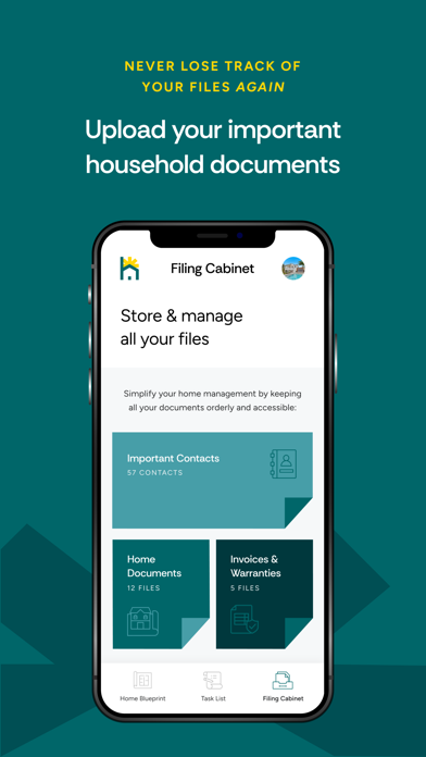 HomeLedger iPhone screenshot 3 - Productivity app