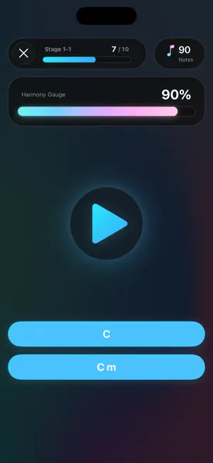 Chord Sense Trainer screenshot 1