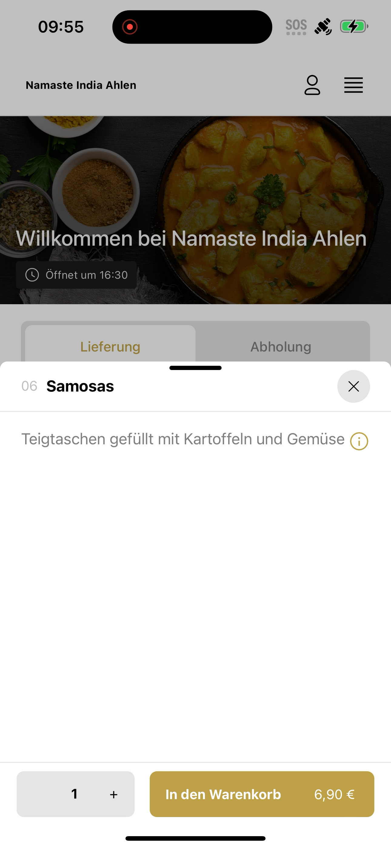 Namaste India Ahlen screenshot 8