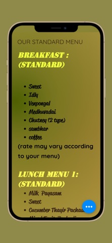 N S Anandan Catering screenshot