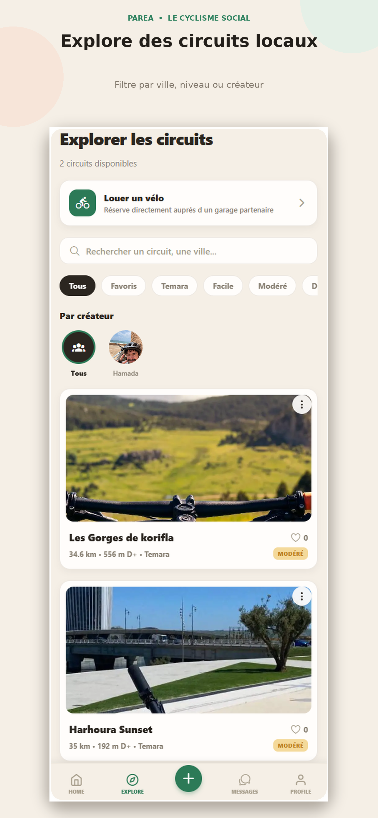 Parea Cycling screenshot 4