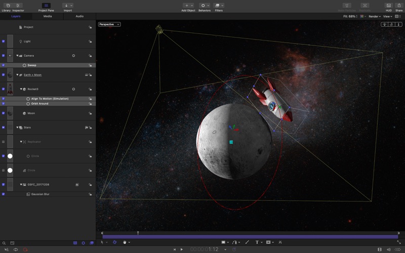 Motion: 创建动态效果 screenshot
