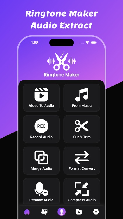 Ringtone Maker: audio extract