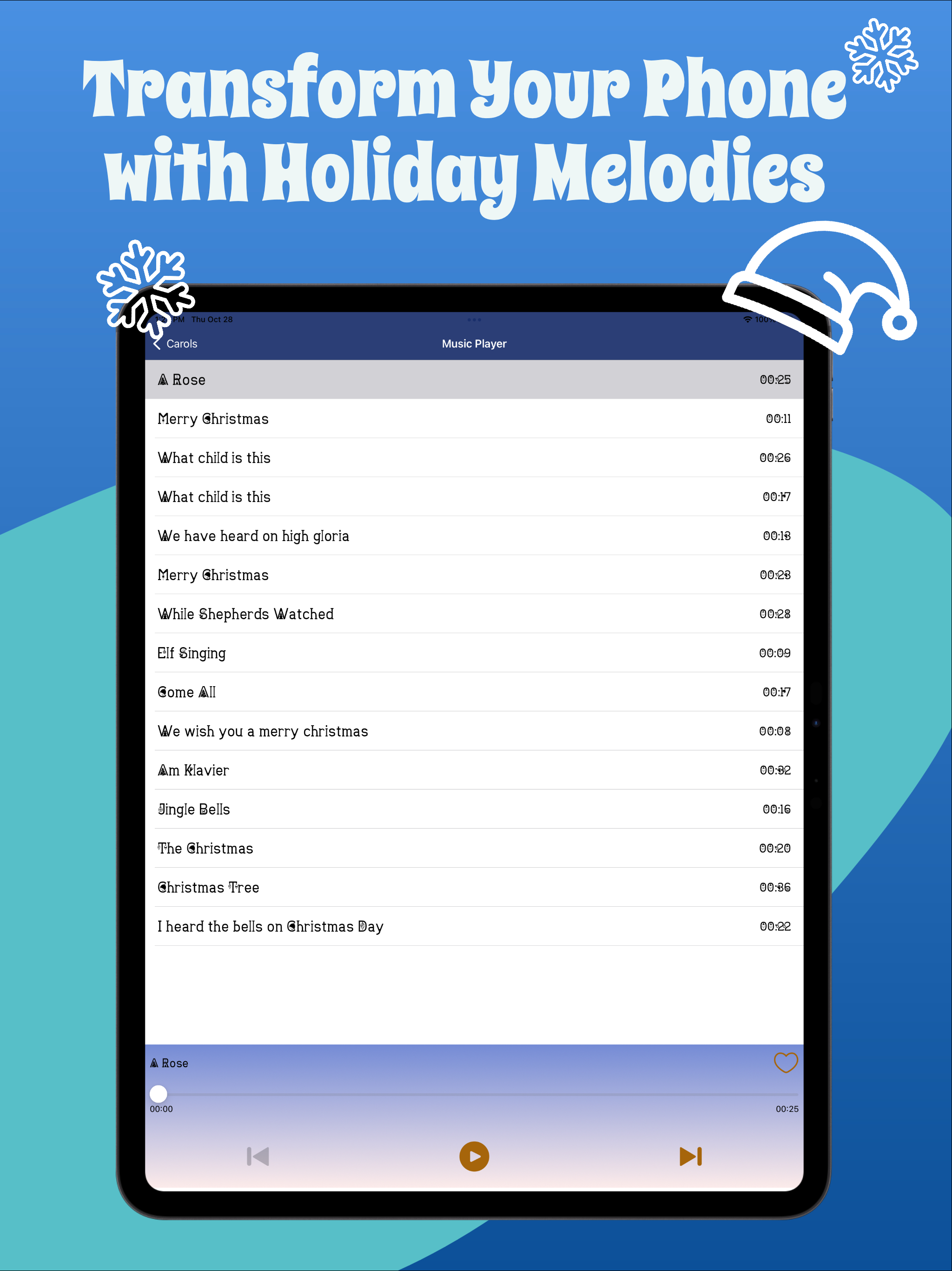 Christmas Songs and Ringtones screenshot 9