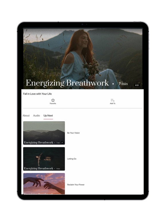 Retreat: Your Daily Retreat iPad screenshot 3 - Health & Fitness app