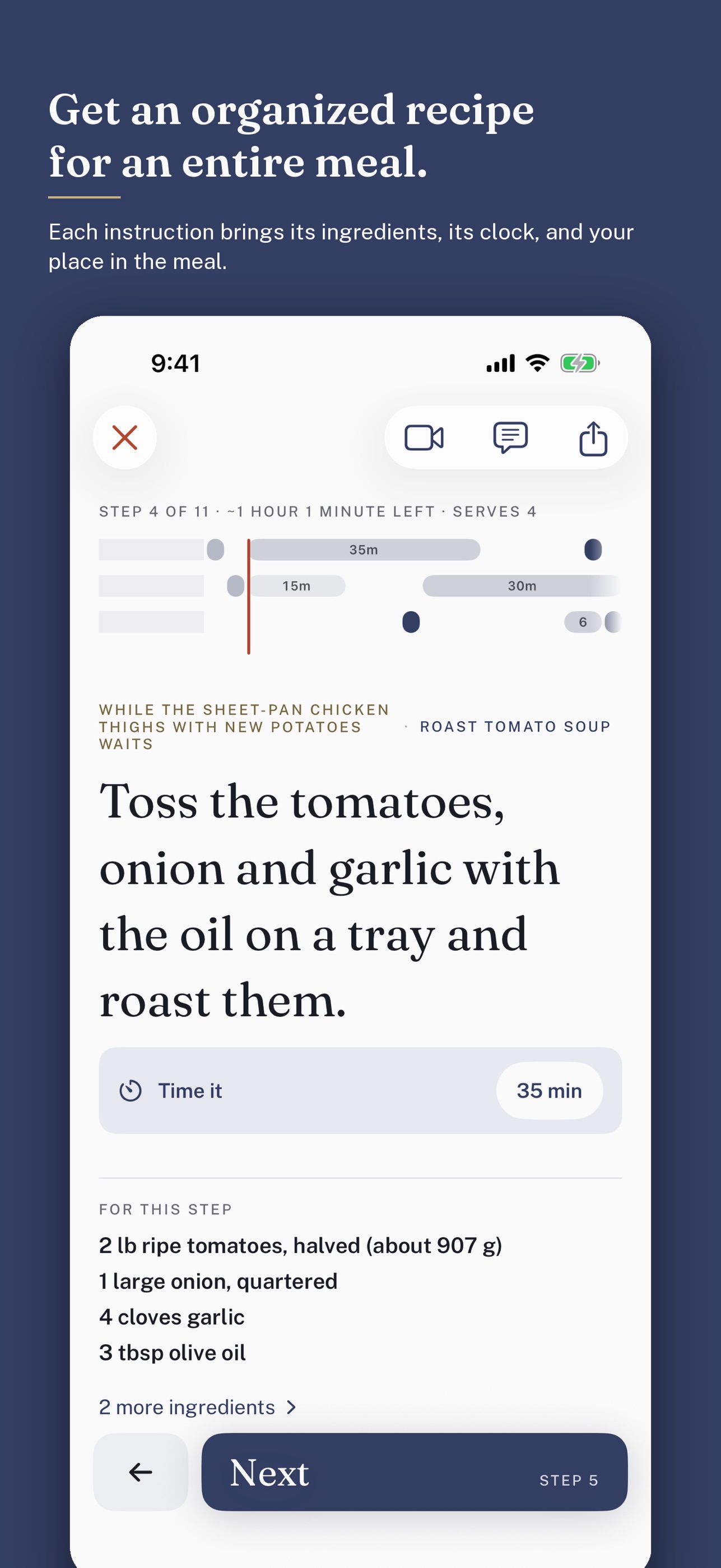 Screenshot 3 of PocketCook: Recipes & Meals