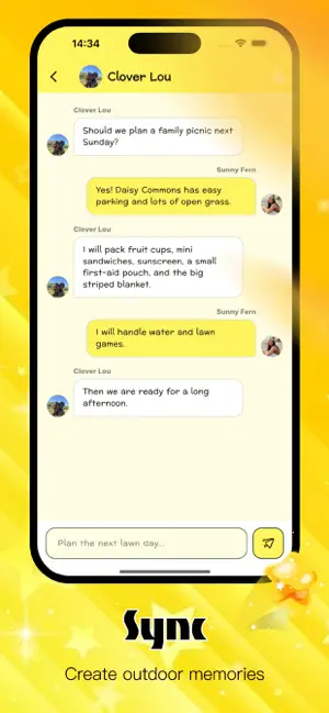 Aven - Relaxe & Connect, Chat screenshot 2