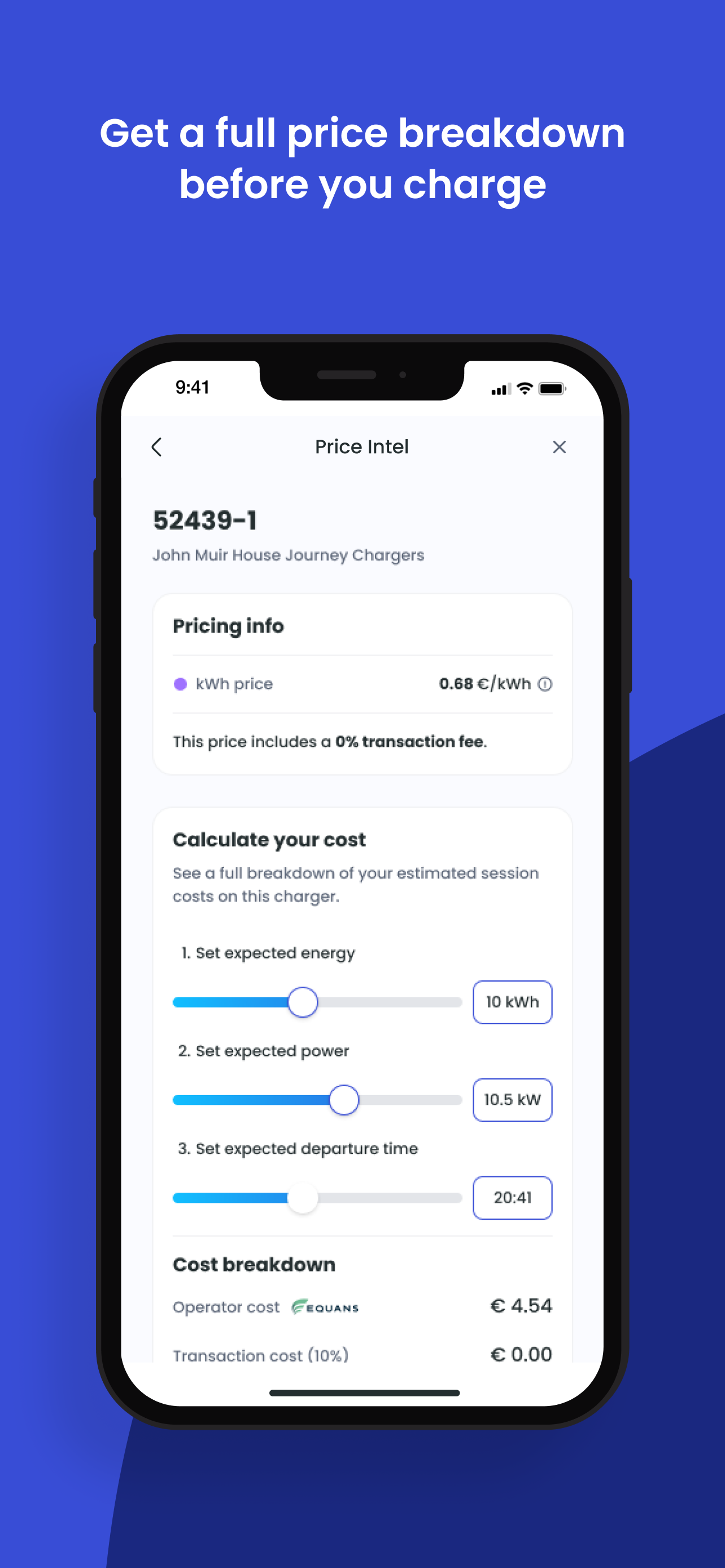 Tap Electric: EV charging screenshot 4