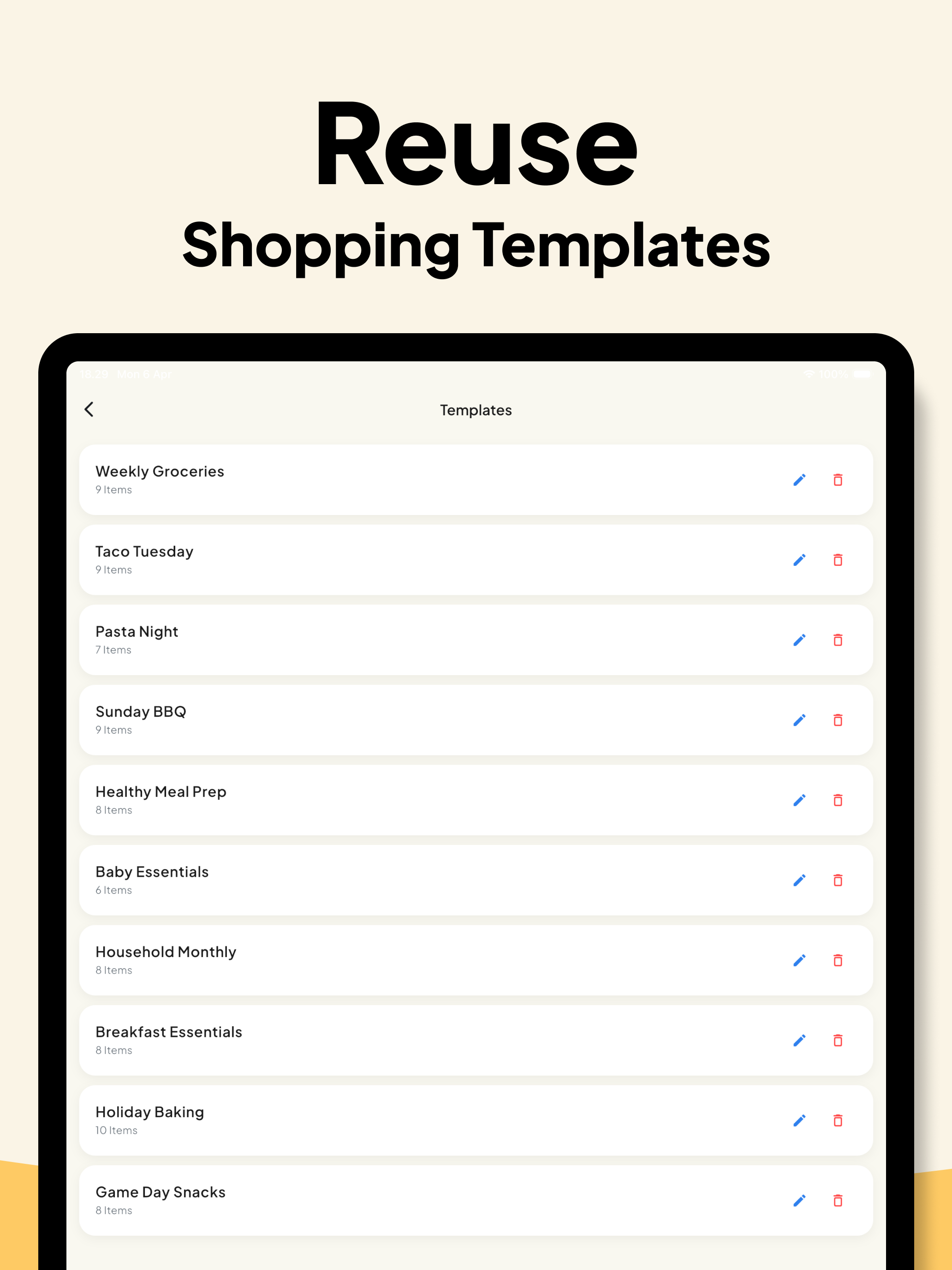 GroceeList: Shopping List screenshot 7