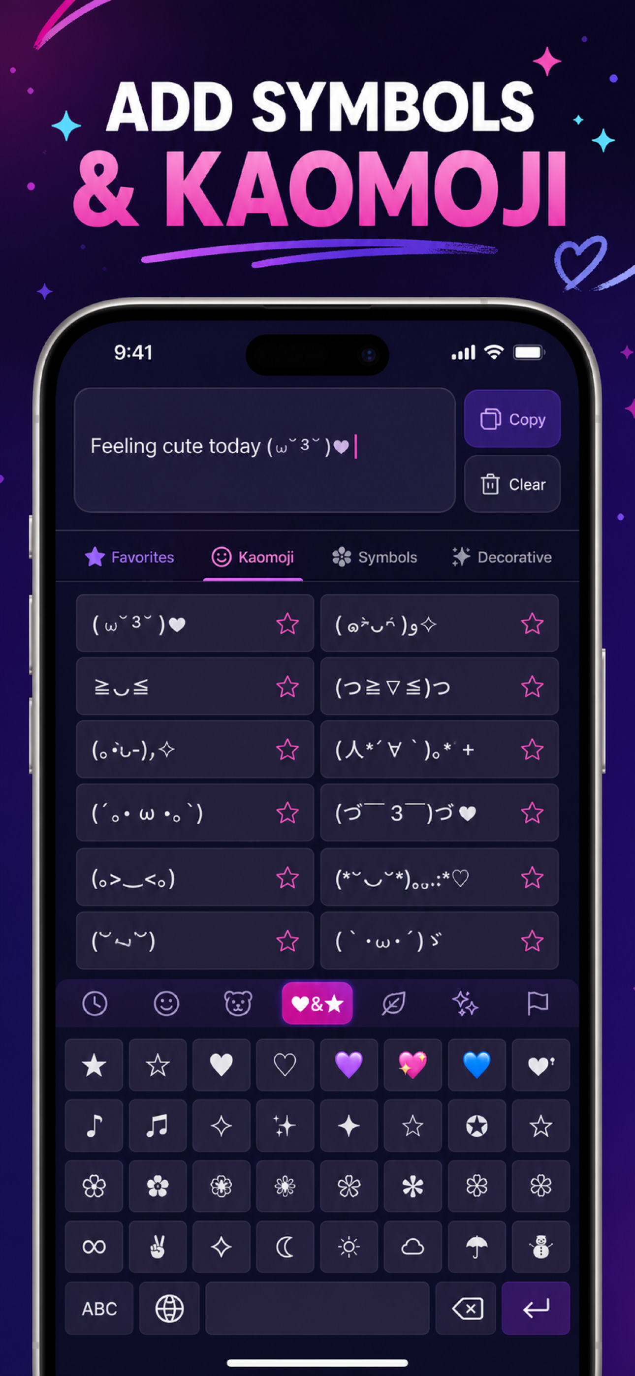 Symbol Keyboard: Fonts & Art screenshot 6