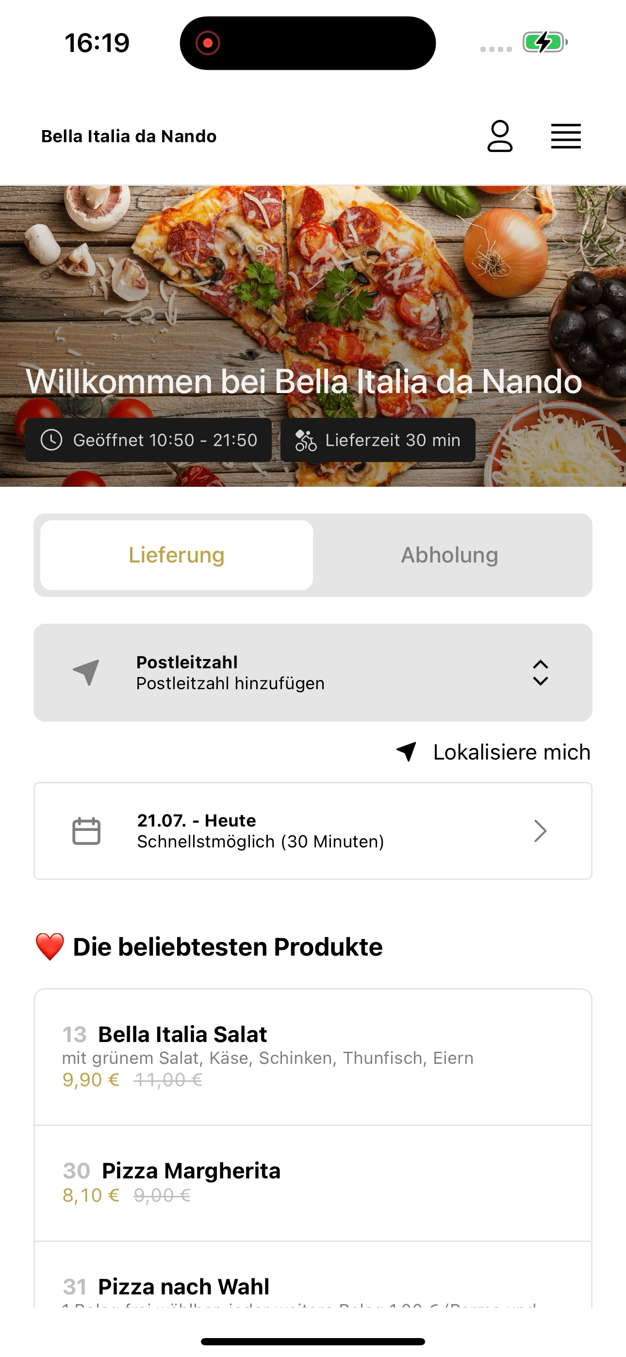 Bella Italia da Nando screenshot 6