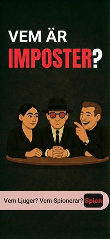 Imposter Spy Partyspel iPhone screenshot 1
