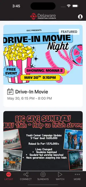 Delaware Christian Church App screenshot 1