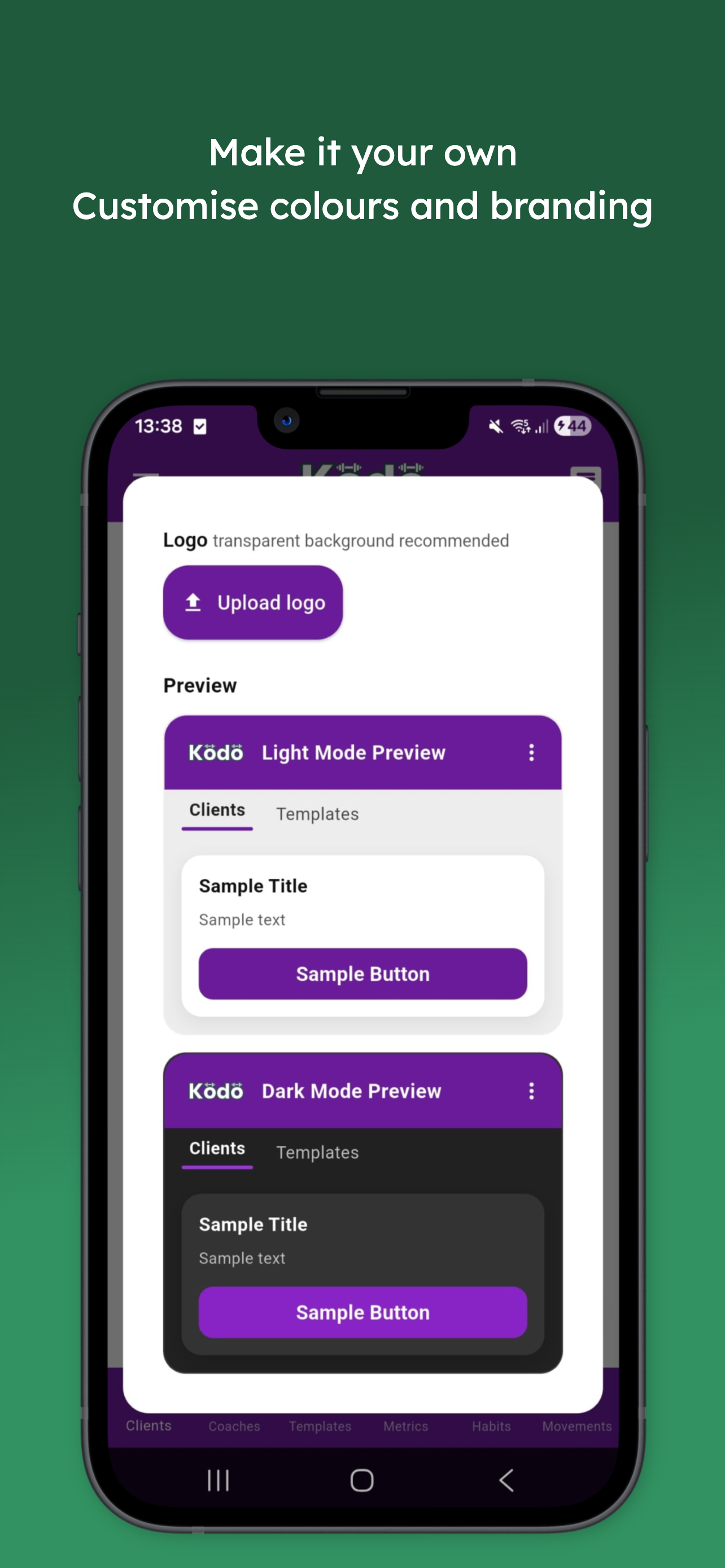 Kodo Fitness: PT Coaching App