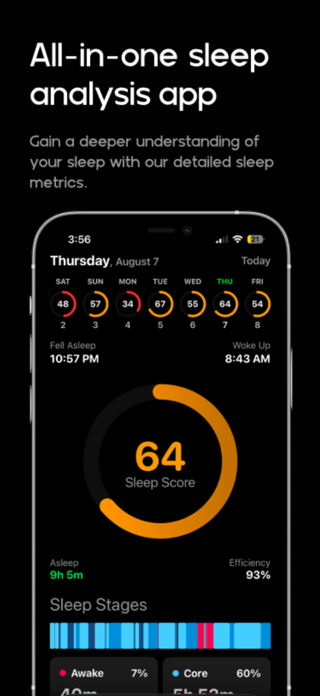 Slumbr: Sleep Analysis & Score Screenshot 1 of 6