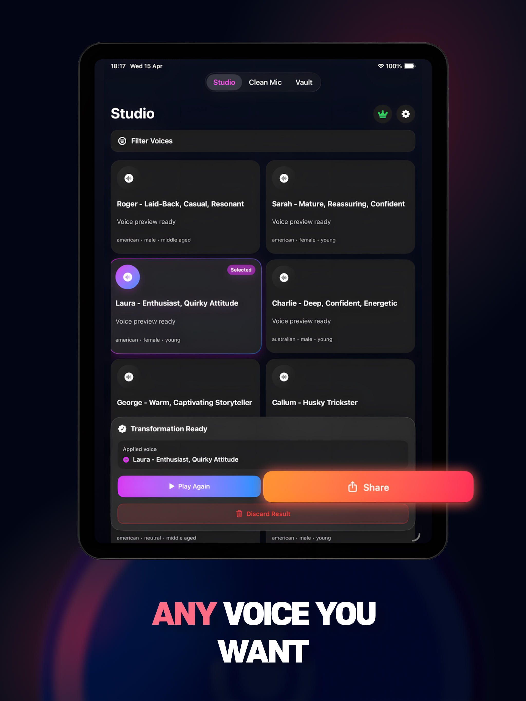 Voice Changer Pro Effects screenshot 8