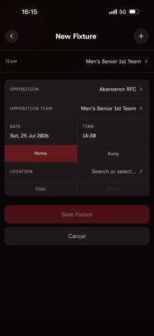 Rygbi Cymru iPhone screenshot 7