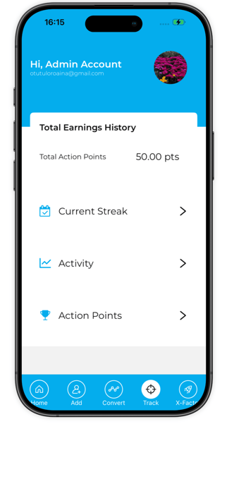 Project Blue App Screenshot 4 of 4