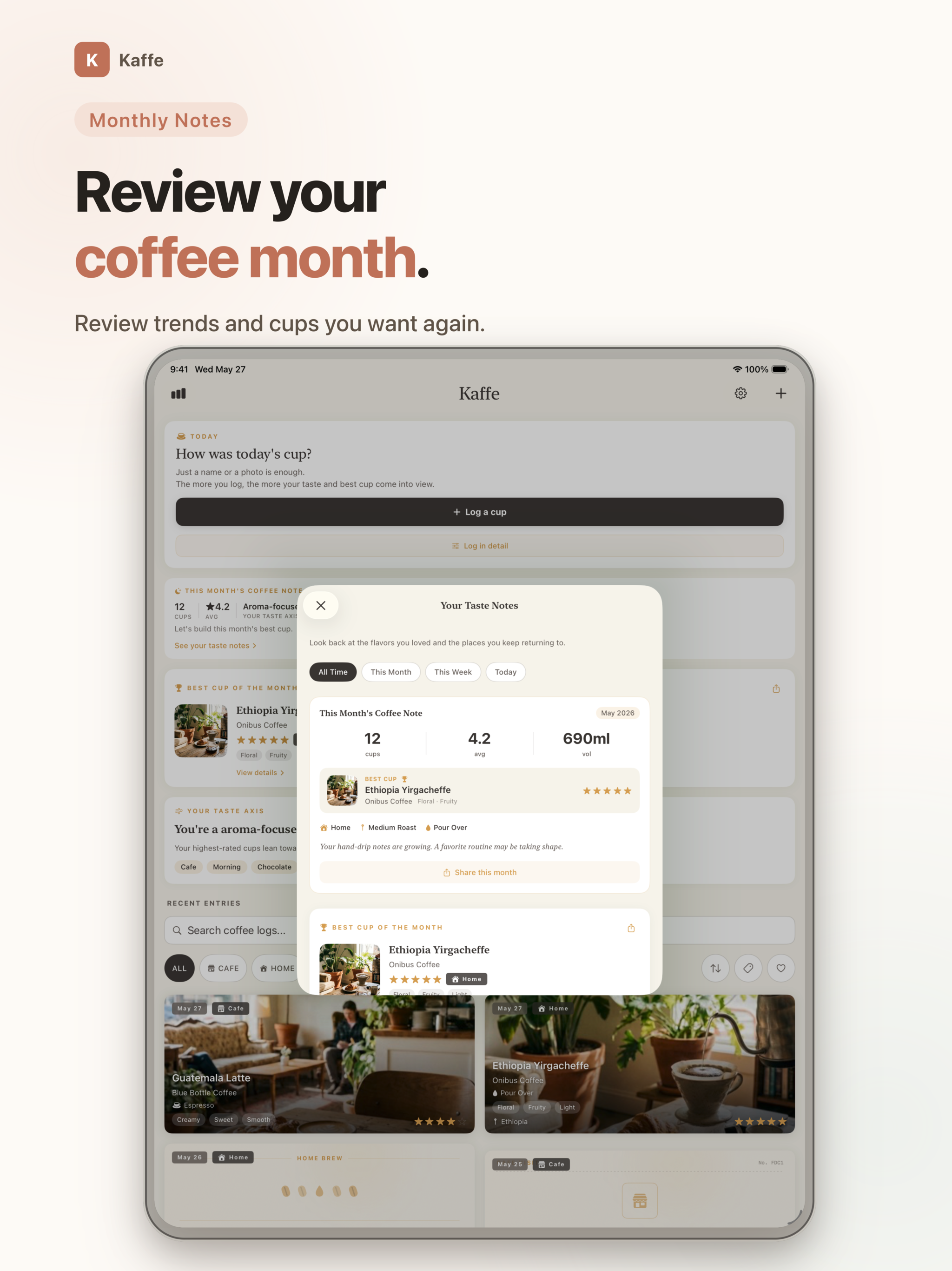 Coffee Journal & Log - Kaffe screenshot 10